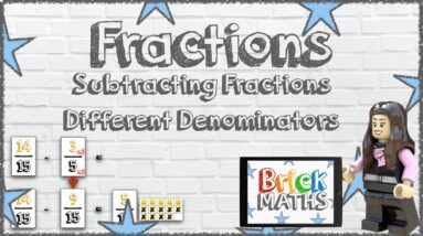 Subtracting Fractions With Different Denominators - Year 5 - Maths for 9 Year Olds / 10 Year Olds