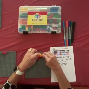 1 minute Brick Math with Dr D: Equal Parts Division
