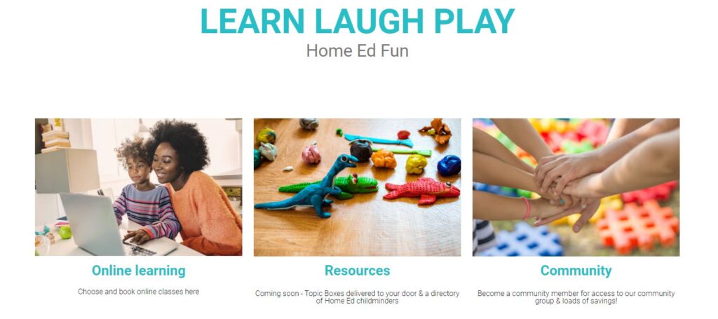 Learn, Laugh, Play Website, this is an awesome resource for home schooling.