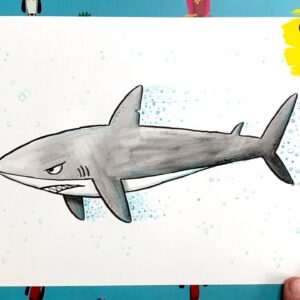 #DrawWithRob 80 Shark