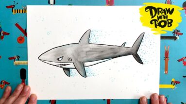 #DrawWithRob 80 Shark