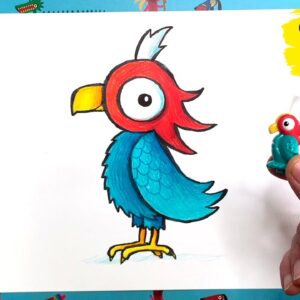 DrawWithRob *SPECIAL EDITION* Parrot