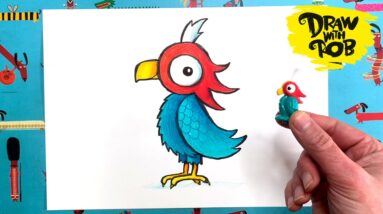 DrawWithRob *SPECIAL EDITION* Parrot