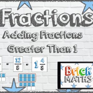 Adding Fractions Greater Than 1 - KS2 - Year 5 - Maths for 9 Year Olds / 10 Year Olds