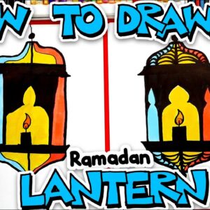 How To Draw A Lantern For Ramadan