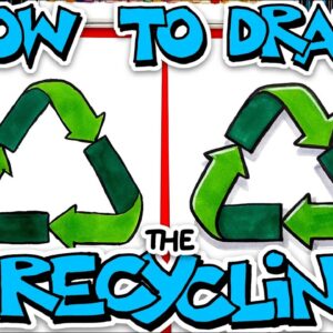 How To Draw The Recycling Symbol