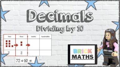 Decimals - Dividing Numbers by 10 - Year 4 / KS2 / Maths for 8 year olds / 9 year olds