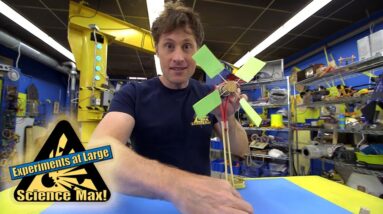 Science Max|Build It Yourself|MINI Wind Turbine| EXPERIMENT
