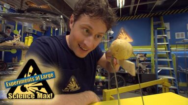 Science Max|BUILD IT YOURSELF|POTATO Centre Of Gravity|EXPERIMENT