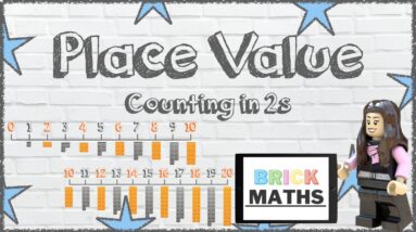 Place Value - Counting in 2s - Year 1 / Year 2 - Maths for 5 year olds / 6 year olds / 7 year olds