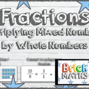 Multiplying Mixed Numbers by Whole Numbers - Year 5 - Maths for 9 Year Olds / 10 Year Olds