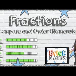 Compare and Order Fractions (Numerator) - Year 6 / KS2 / Maths for 10 year olds / 11 year olds