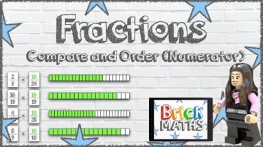 Compare and Order Fractions (Numerator) - Year 6 / KS2 / Maths for 10 year olds / 11 year olds