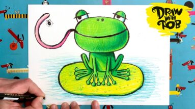 #DrawWithRob 87 Frog