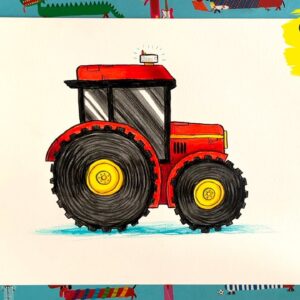 #DrawWithRob *SPECIAL EDITION* Tractor