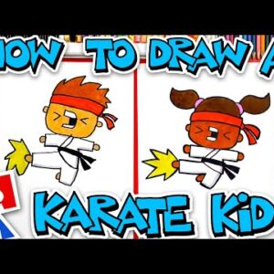 How To Draw A Karate Kid