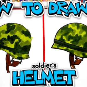How To Draw A Soldier's Helmet