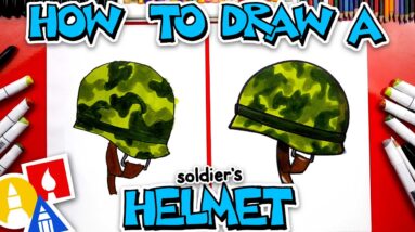 How To Draw A Soldier's Helmet