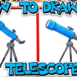 How To Draw A Telescope