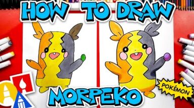 How To Draw Morpeko Pokemon