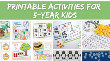 Printable Activities for 5-Year Kids