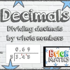 Dividing Decimals by Whole Numbers - Year 6 / KS2 / Maths for 10 year olds / 11 year olds