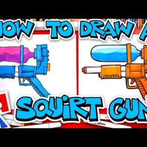 How To Draw A Squirt Gun