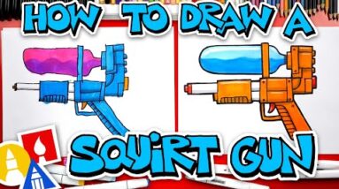 How To Draw A Squirt Gun