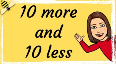 10 More and 10 Less | Maths with Mrs B.