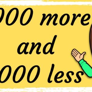 1000 More and 1000 Less | Maths with Mrs B.