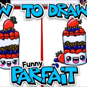 How To Draw A Funny Yogurt Parfait