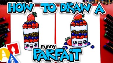 How To Draw A Funny Yogurt Parfait