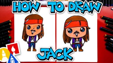 How To Draw Pirate Jack Sparrow
