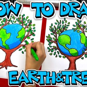 How to Draw a Tree Holding the Earth