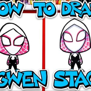 How To Draw Gwen Stacy (Spider-Gwen)
