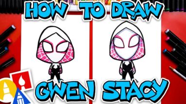 How To Draw Gwen Stacy (Spider-Gwen)