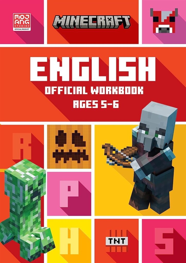 Minecraft English Ages 5-6: Official Workbook (Minecraft Education)